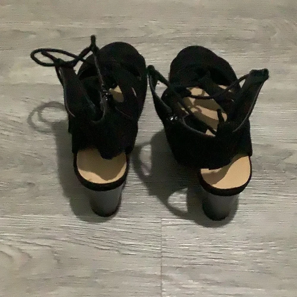 Black Lace Up Shoes